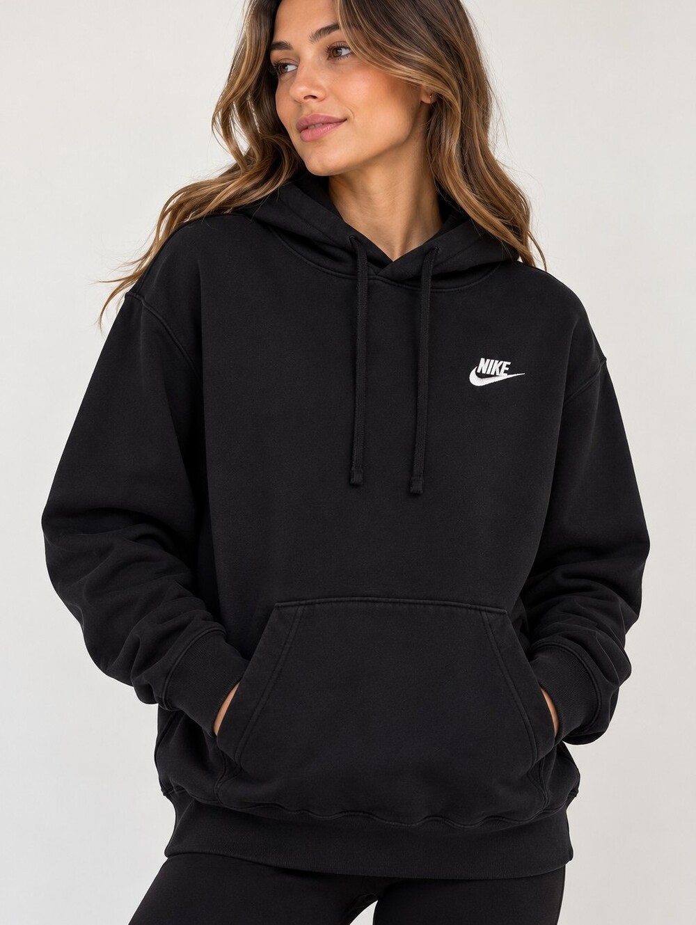 Nike Women Black Hoodie
